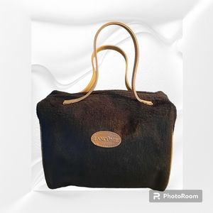 Lancôme Black Fur Mini Bag
